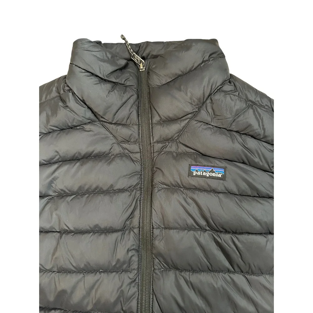Patagonia Down Sweater Vest Mens Large Black Puffer NetPlus 84623 FA24